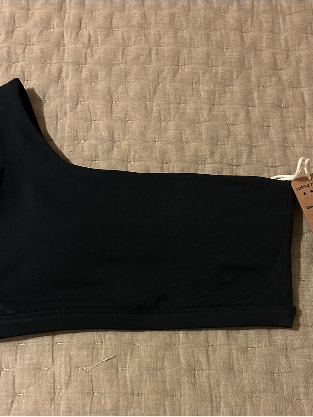 NWT Acta One-Shoulder Sports Bra Size Small